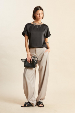 Блуза Rivoli 2476.1 черный - фото 1