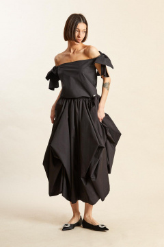 Блуза Rivoli 2477.1 черный - фото 2