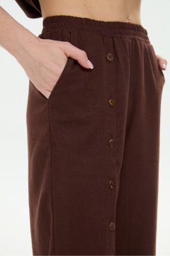 Брюки NikVa 977-6 шоколад - фото 3