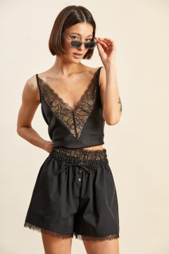 Топ Rivoli 2482 черный - фото 5