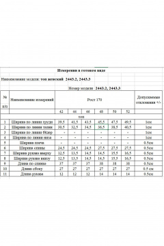 Топ Rivoli 2443.3 черный - фото 5