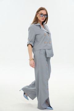 Брюки NikVa 977-7 серый - фото 3