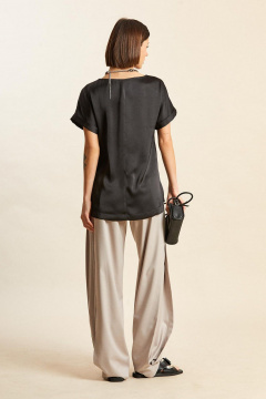 Брюки Rivoli 5262 серо-розовый - фото 5