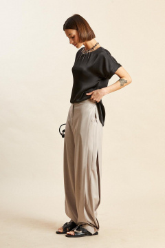 Брюки Rivoli 5262 серо-розовый - фото 2