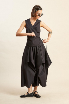 Жилет, шорты Rivoli 8088.1 черный - фото 1