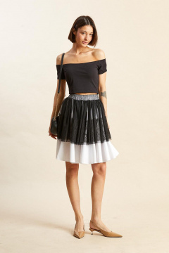 Юбка Rivoli 4070.1 черно-белый - фото 4