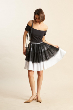 Юбка Rivoli 4070.1 черно-белый - фото 3