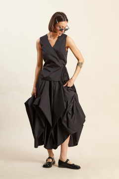 Жилет, юбка Rivoli 9028.1 черный - фото 3