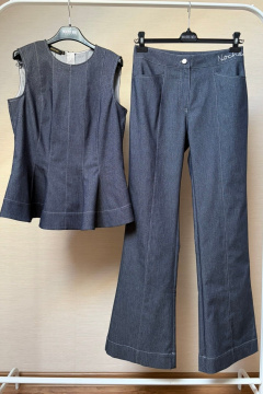 Блуза, брюки Noche mio 5.115 CARROLL - фото 3