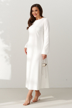 Платье AltaModa 1055 белый - фото 4