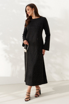 Платье AltaModa 1055-1 черный - фото 4