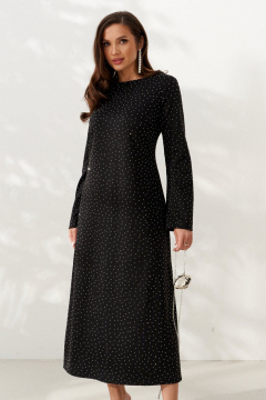 Платье AltaModa 1055-1 черный - фото 2