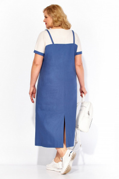 Платье Линия Л Б-2119 голубой - фото 5