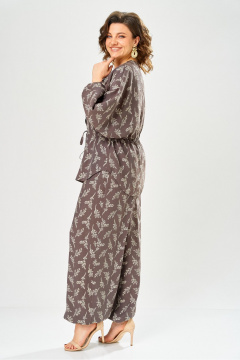 Блуза, брюки Bonna Image 1059/1 коричневый - фото 5