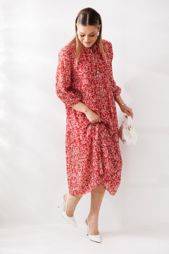 Платье Mubliz 290 красный - фото 3