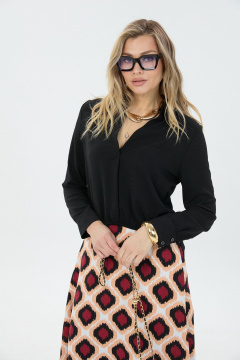 Блуза, юбка LM К1870114 ромбы - фото 4