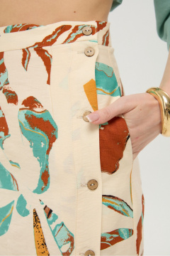 Юбка NikVa 971-8 бохо_мультиколор - фото 2