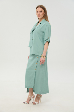 Жакет, юбка NikVa 972-9 мята - фото 5