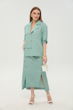 Жакет NikVa 973-7 мята - фото 5