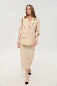 Жакет NikVa 973-8 песок - фото 5