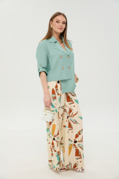 Брюки NikVa 977-8 бохо_мультиколор - фото 2