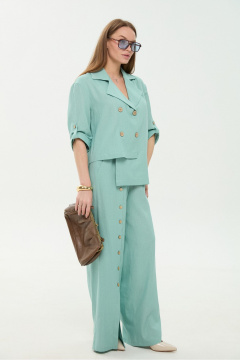Брюки NikVa 977-9 мята - фото 2