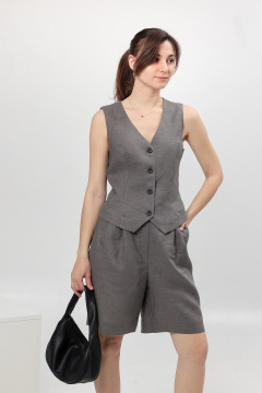 Шорты Соджи 645 графит - фото 4