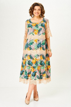 Платье Svetlana-Style 2045 листики - фото 5