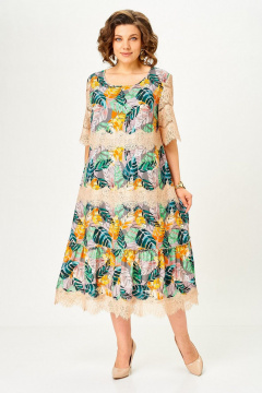 Платье Svetlana-Style 2045 листики - фото 1
