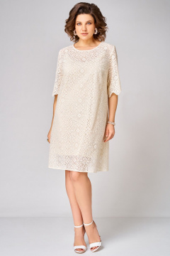 Платье Мишель стиль 1361 бежевый - фото 4