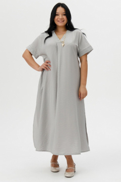 Платье Romgil РТ0061-ВИ4 жемчужный серый - фото 2