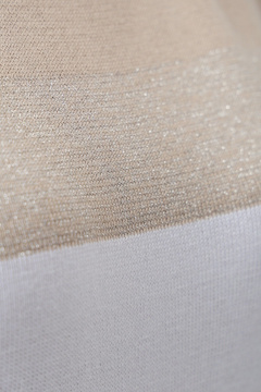 Джемпер Romgil РВ0516-ХМ4 бежевый_лайт,белый,серебро - фото 3