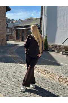 Брюки, майка ICY Street 25ICY095 шоколад - фото 2