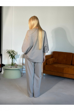 Брюки, майка ICY Street 25ICY095 пепел - фото 3