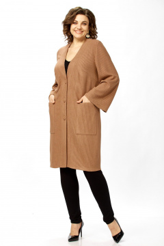 Кардиган Avenue 0340-2 желто-коричневый - фото 1