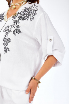 Брюки, жакет Grace for you 281 белый - фото 2