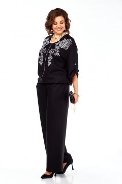 Брюки, жакет Grace for you 281 черный - фото 2