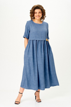 Платье Michel chic 2132/1 деним - фото 1