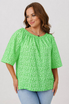 Блуза Anastasia м-1251.1 травяной - фото 2