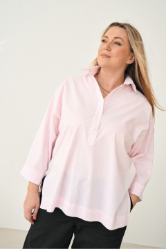 Рубашка GRATTO 4356 розовый - фото 3