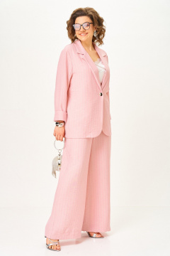 Брюки, жакет Michel chic 1446/1 зефирно-розовый - фото 3