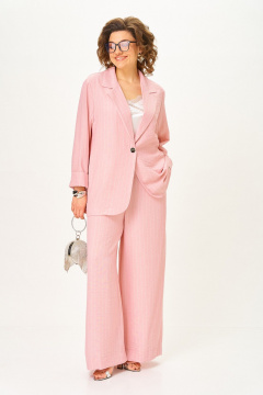 Брюки, жакет Michel chic 1446/1 зефирно-розовый - фото 2