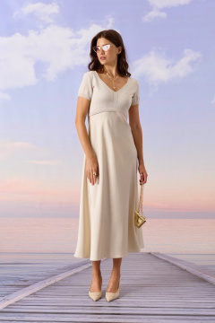 Платье Barbara Geratti С2002BG кремовый - фото 1