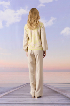 Жакет Barbara Geratti С4962BG пудра/лайм - фото 3