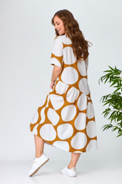 Платье Anastasia м-999.1 молочный - фото 5