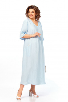 Платье Диомант 2172 голубой - фото 2