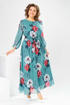 Платье Romanovich Style 1-2769 полынь - фото 3