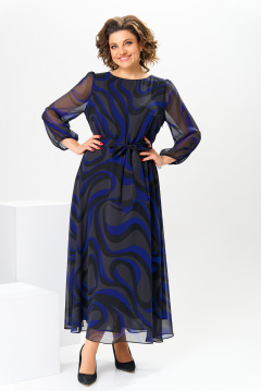 Платье Romanovich Style 1-2769 василек - фото 4
