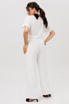 Брюки Anelli 1540.1 молочный-пунш - фото 4