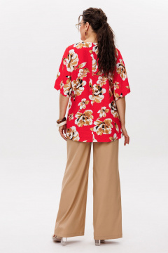 Брюки Anelli 1630 светлый-тофифи - фото 5